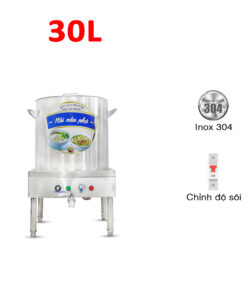 Nồi nấu phở 30L gắn biến trở CB