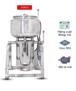 Máy xay thịt làm chả lụa 60kg