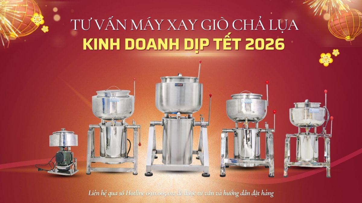 máy xay giò chả lụa